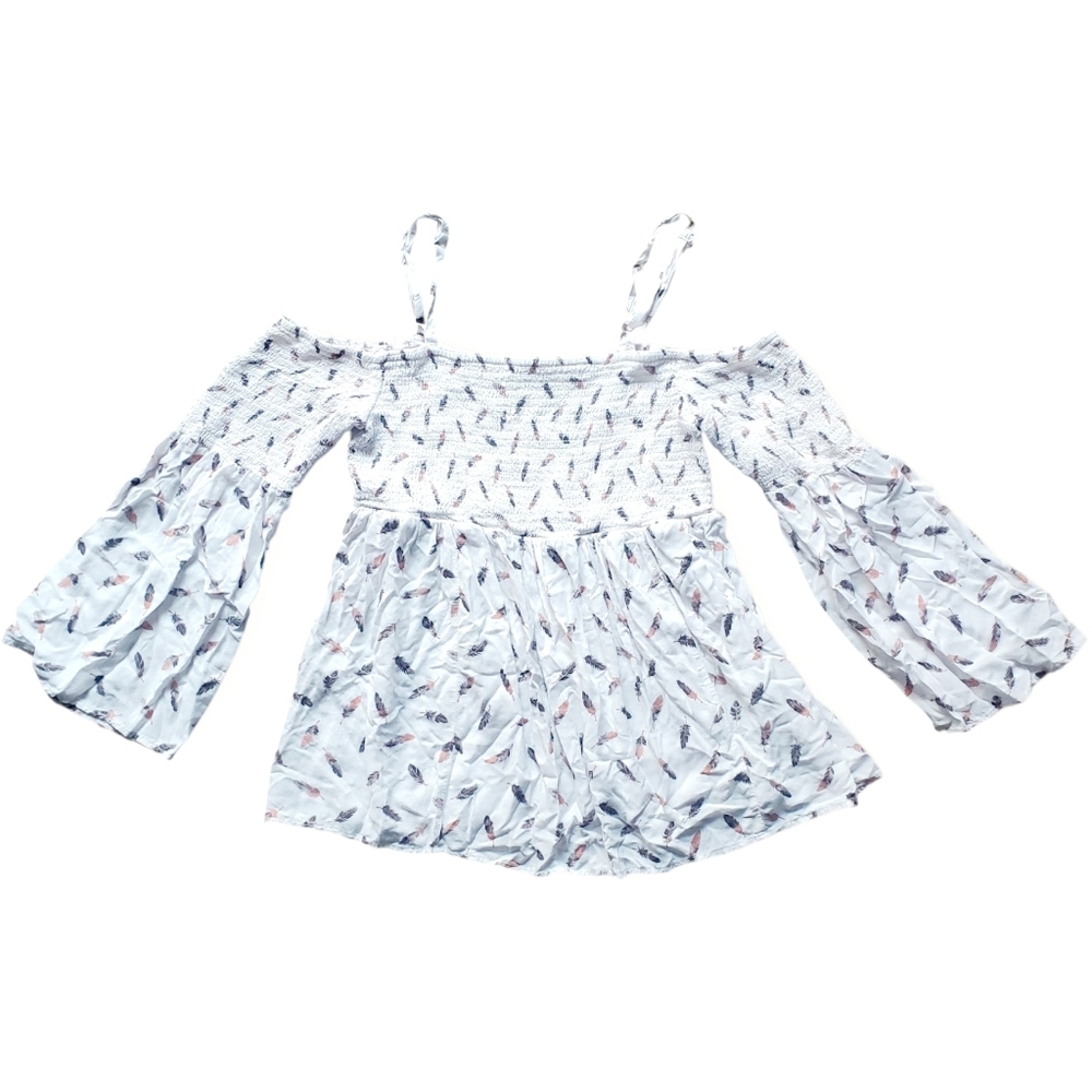 Torrid White Off-Shoulder Top